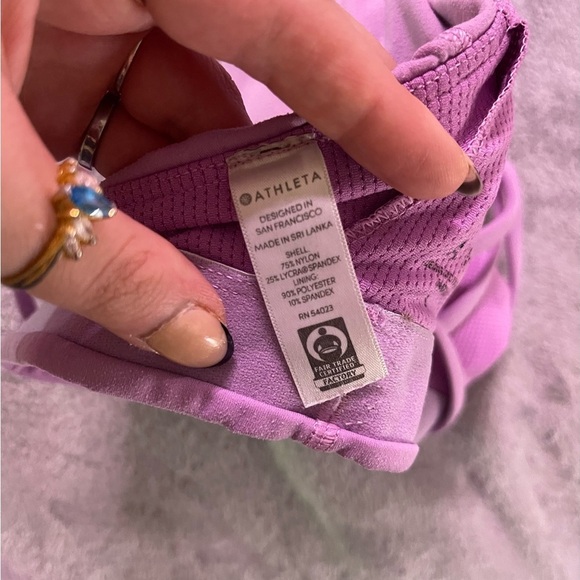Athleta Lavender Strappy Bralette - Picture 4 of 4